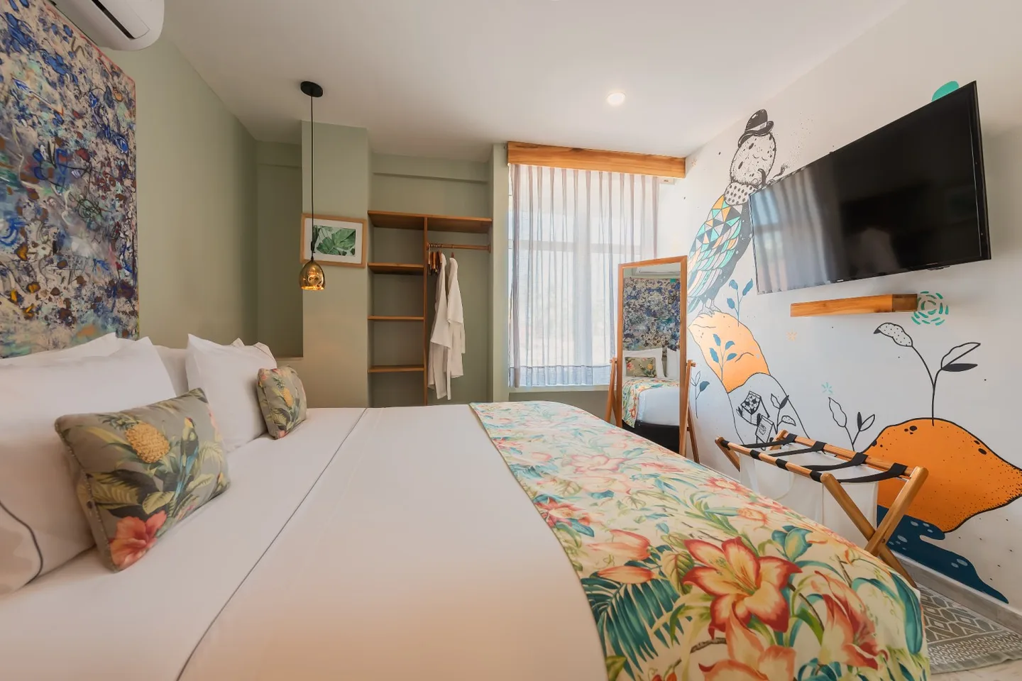 Bedroom — Suite Ático de Dos Dormitorios — Townhouse Cartagena, San Diego, Ciudad Amurallada